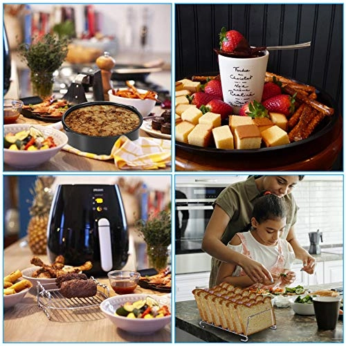 Air Fryer Accessories - Food Grade 8 Pcs