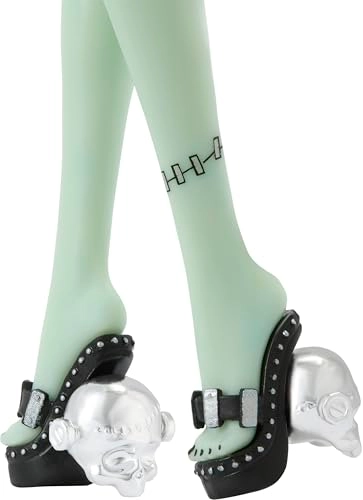 Frankie Stone Doll - striped swimsuit dark shimmering dress