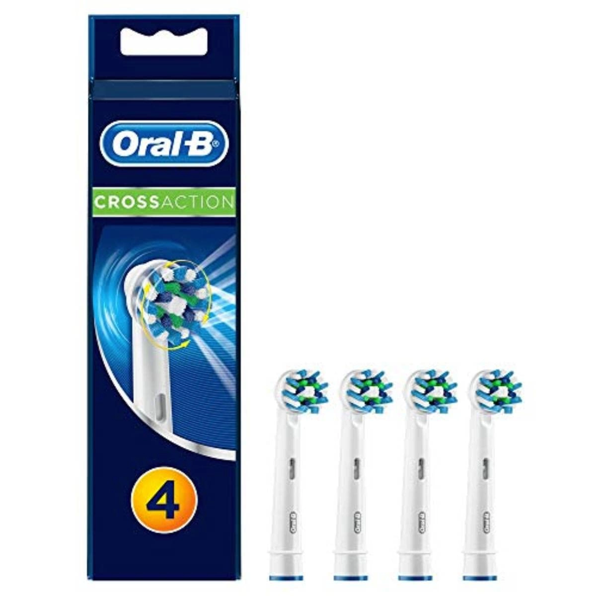 Oral-B Crossaction - 2014 Model 3-in-1 4-Piece Pack