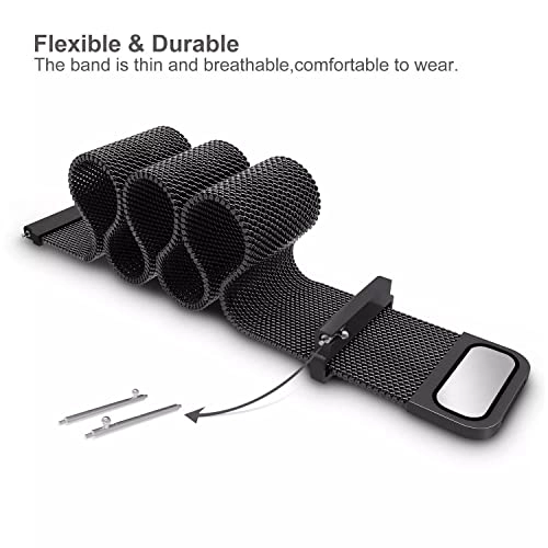 Magnetic Loop Watch Strap - Compatible for Amazfit Gts 4 Mini Metal