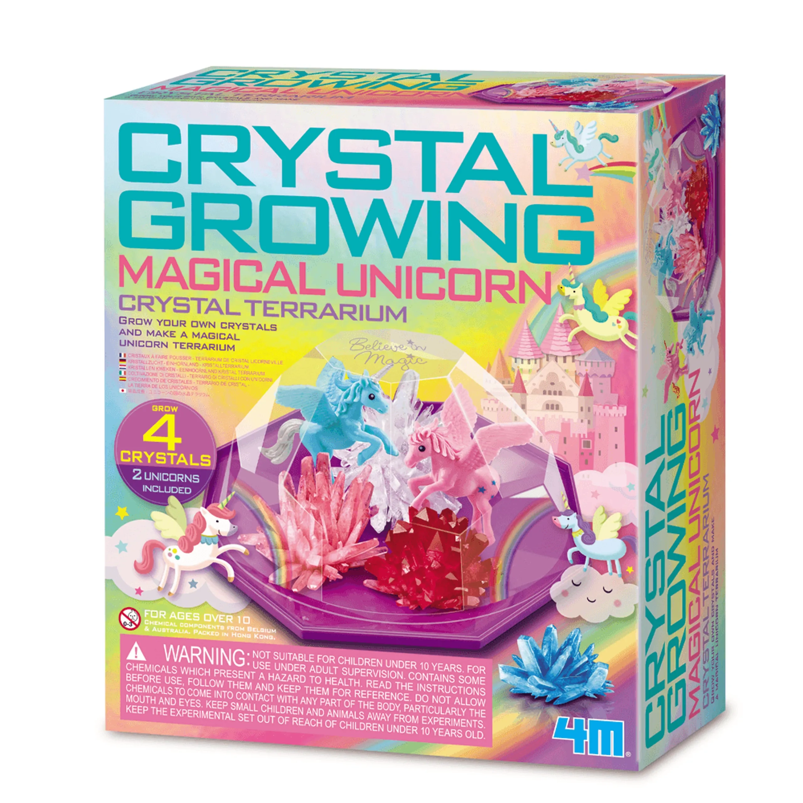 4M Crystal Growing Terrarium - Chemistry Geology - 10 years+
