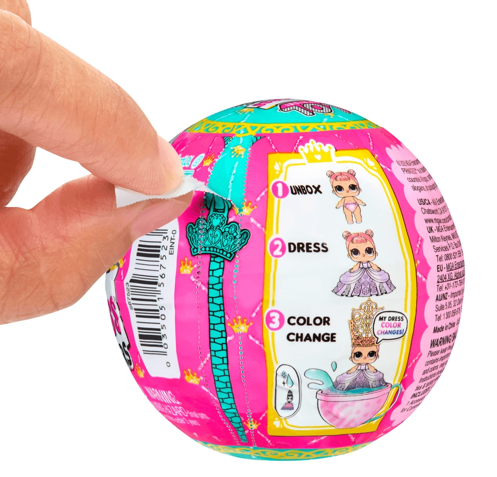 Princess Baby Sisters Playset - Style May Vary Color Change Ages 3+