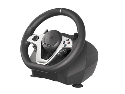 Seaborg 400 Racing Wheel & Pedals - Nintendo Switch PC PlayStation 4 Playstation 3 Xbox 360 Xbox One