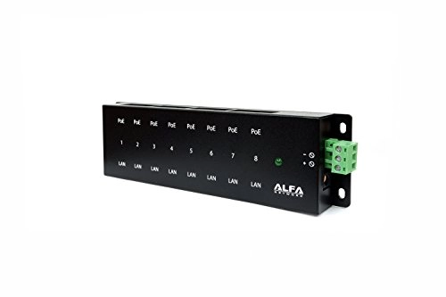 APOE08G - 24V 8 ports 1000 Mbps