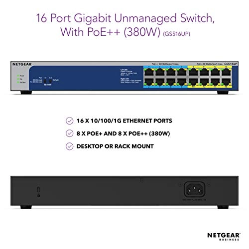 GS516UP-100EUS 16-ports