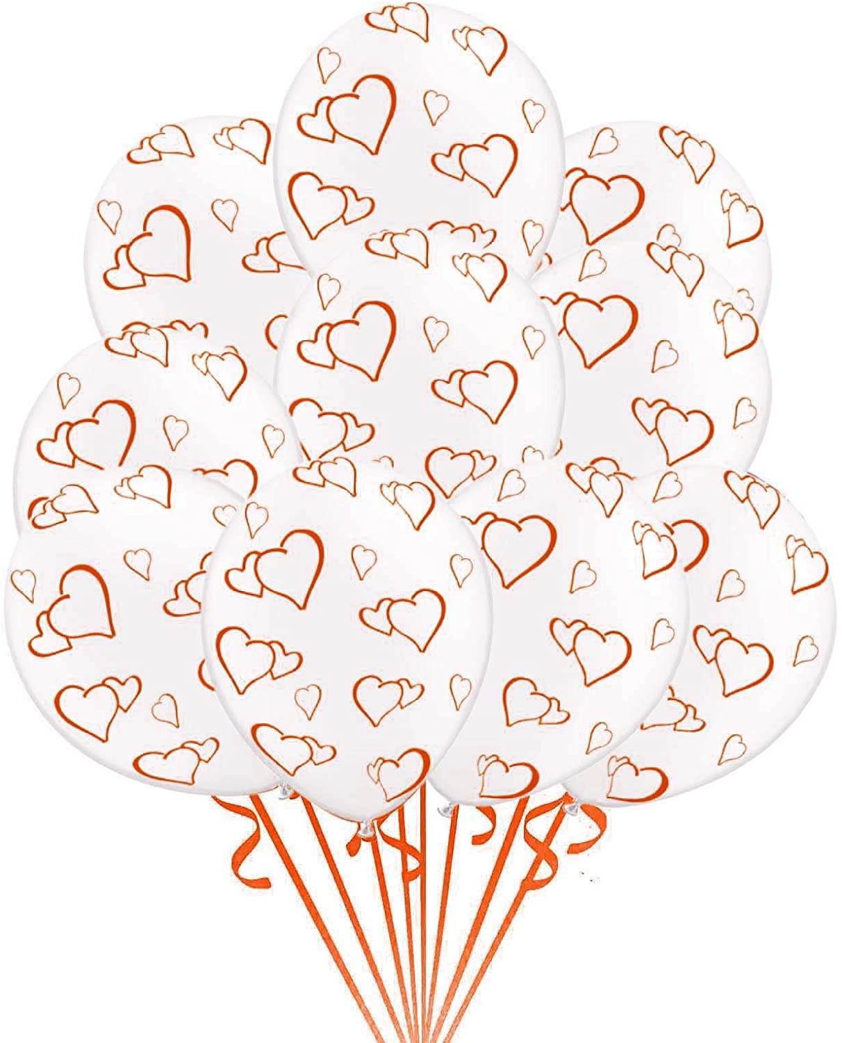 Party Time Trading LLC Latex Balloon - 10-Pieces Valentines Day