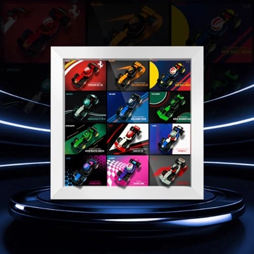 Acrylic Display Box - 3mm 35x35x4cm for LEGO 71049 F1 Racing