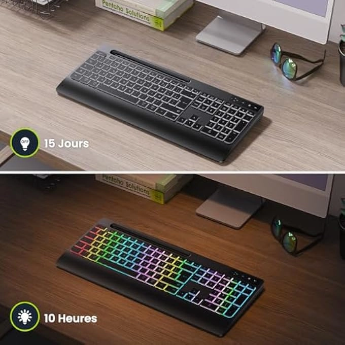 ERGONOMIC WIRELESS KEYBOARD - Wireless
