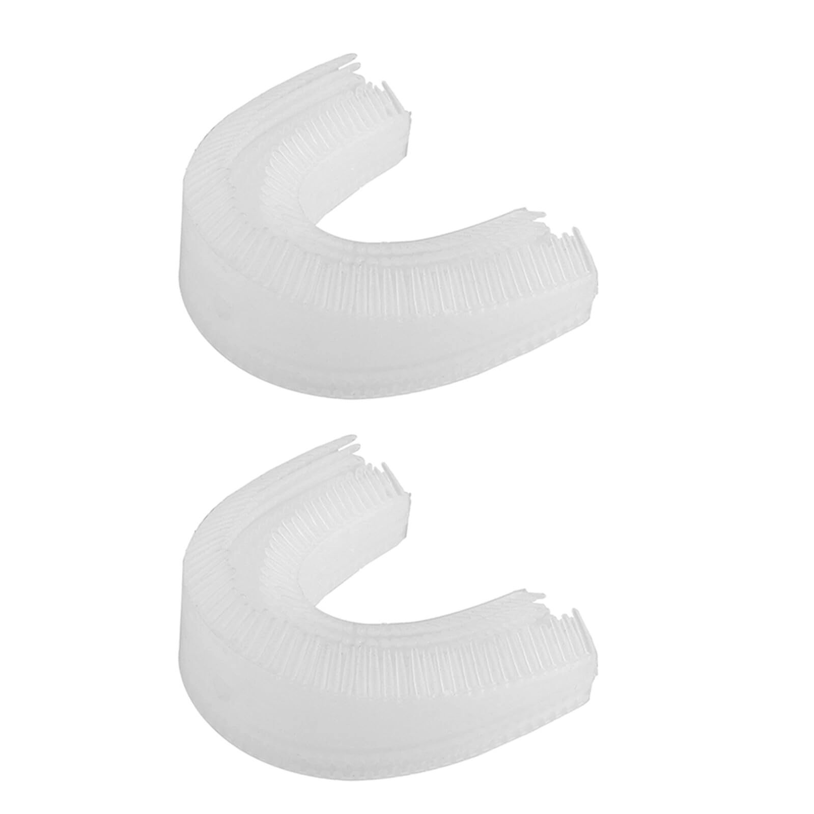 PATKAW Electric Toothbrush Head Replacement - 2Pcs U-Shape Soft Bristle White