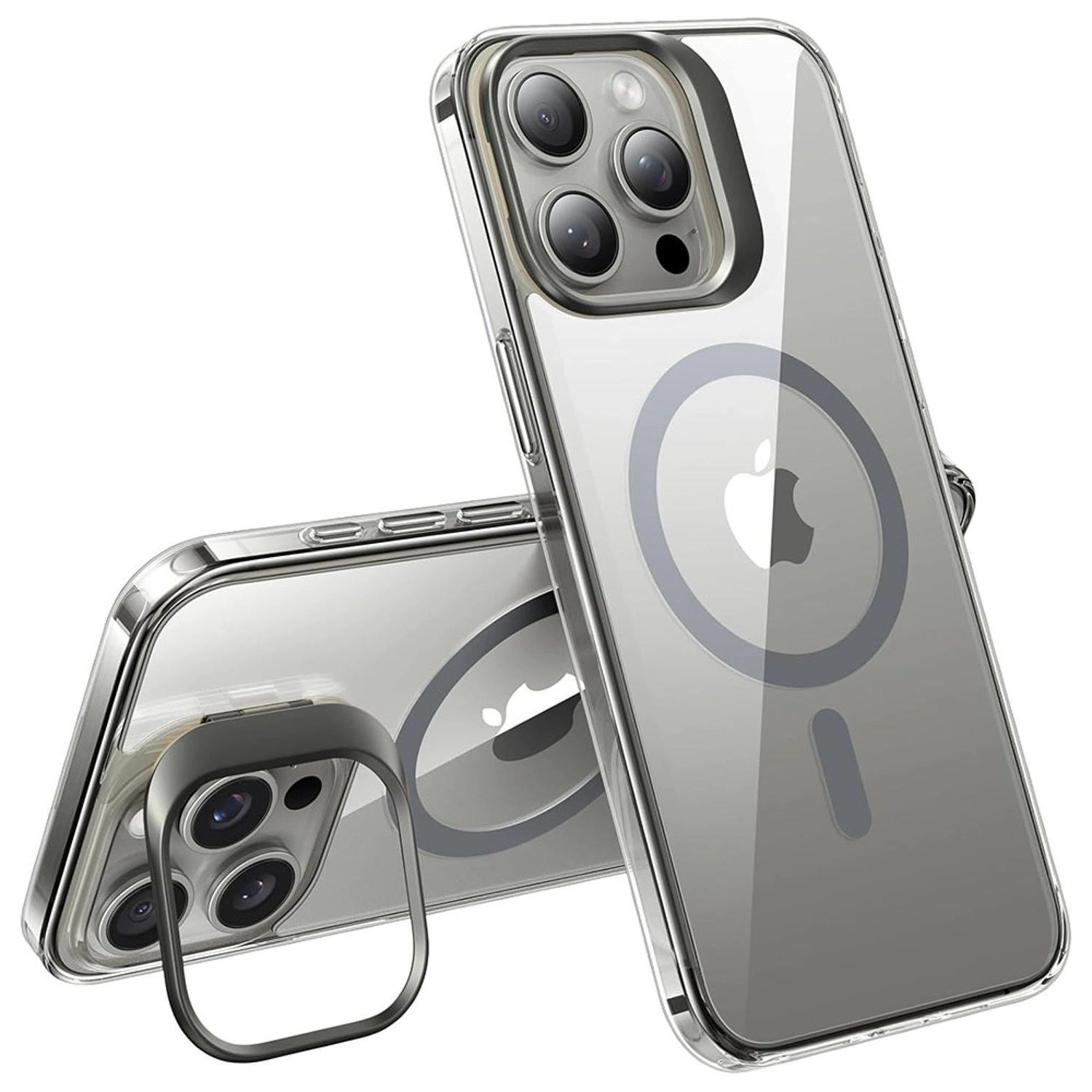 Magnetic Case Clear Case with MagSafe for iPhone 15 Pro