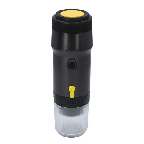 Compact Portable Coffee Machine - 120ml Ground Coffee & Capsules