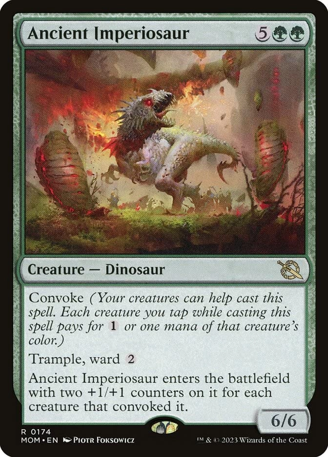 Wizards of the Coast Ancient Imperiosaur 174 - March of the Machine
