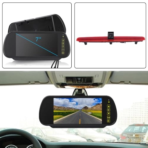 Brake light reversing camera - Night vision 628 x 586 pixels