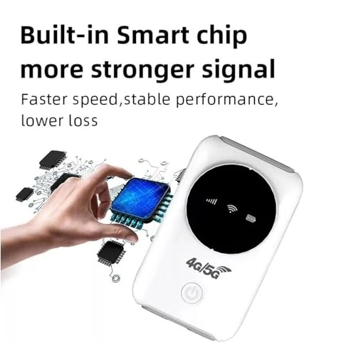 Portable 4G WiFi Router - 4G LTE 802.11b/g/n 300 Mbps