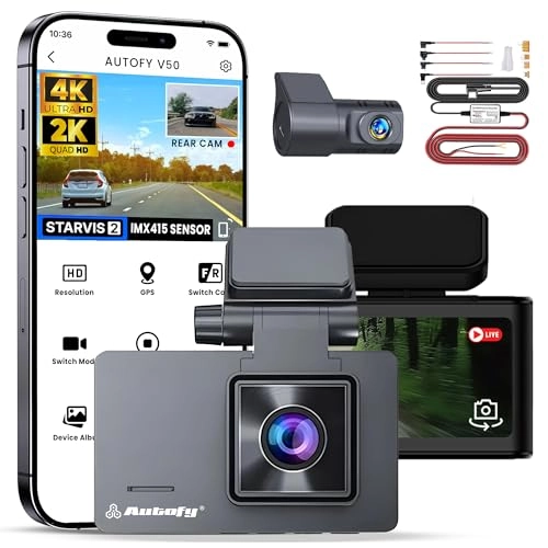 V50 - 4K Ultra HD (8MP) Front 2K QHD (4MP) Rear