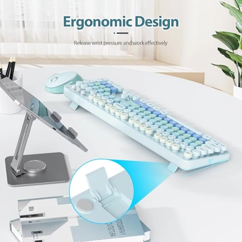 Wireless Keyboard & Mouse Set - US Wireless