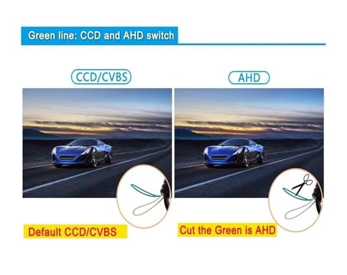 Rear View Parking Camera - Night vision 728(H) * 492(V)