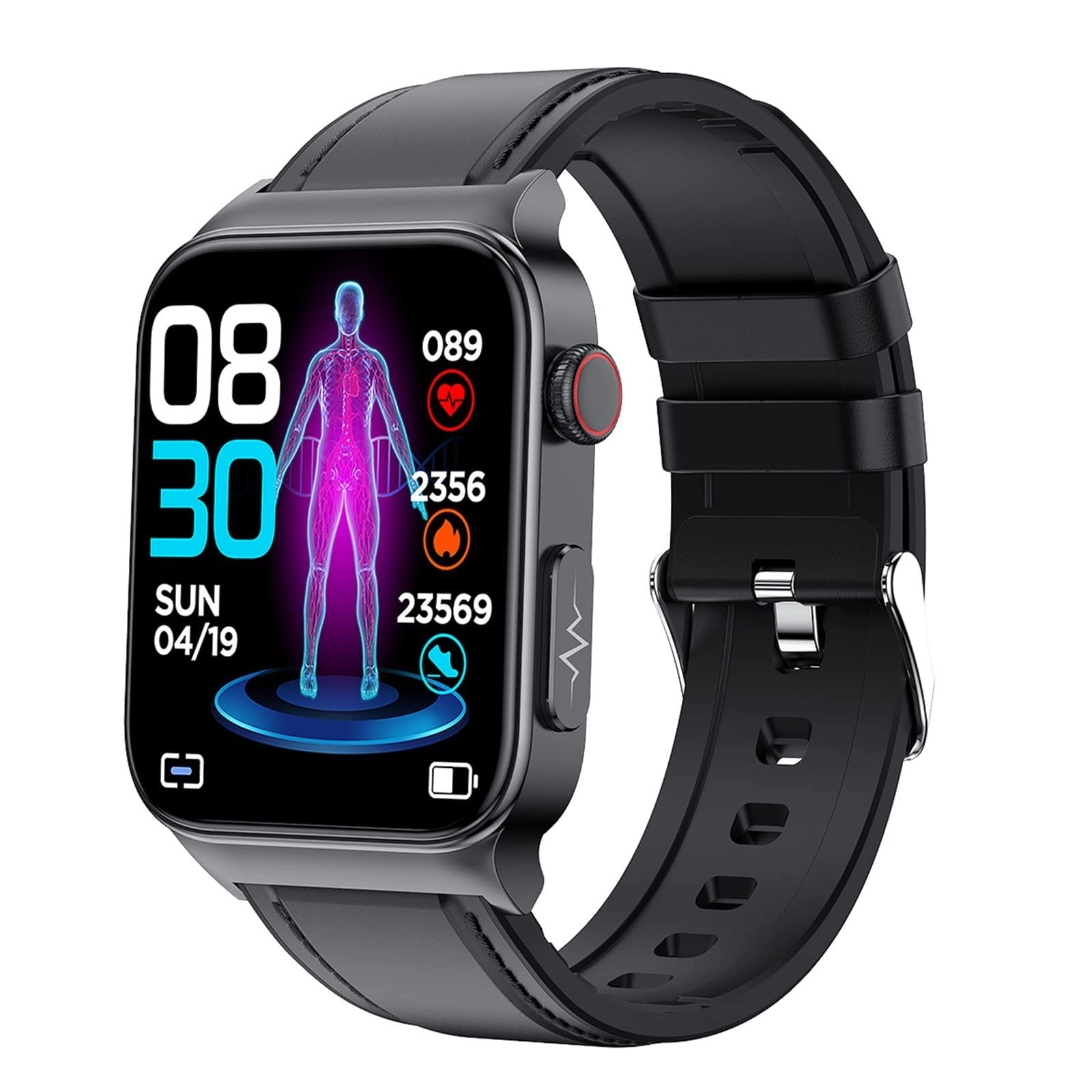 Fitness Watch - 1.92-inch 280mAh Black