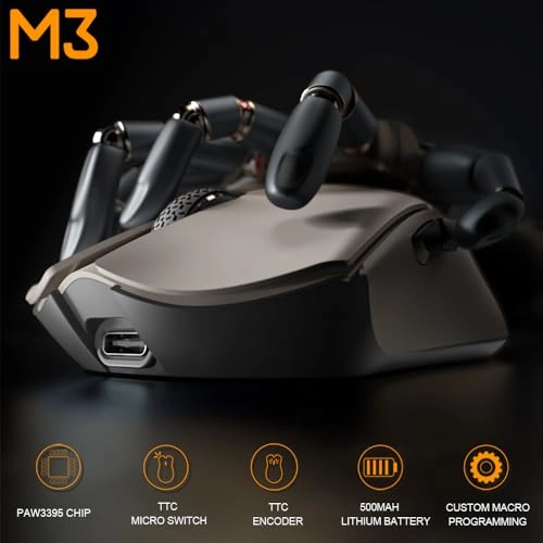 M3 Gaming Mouse - Tri-Mode