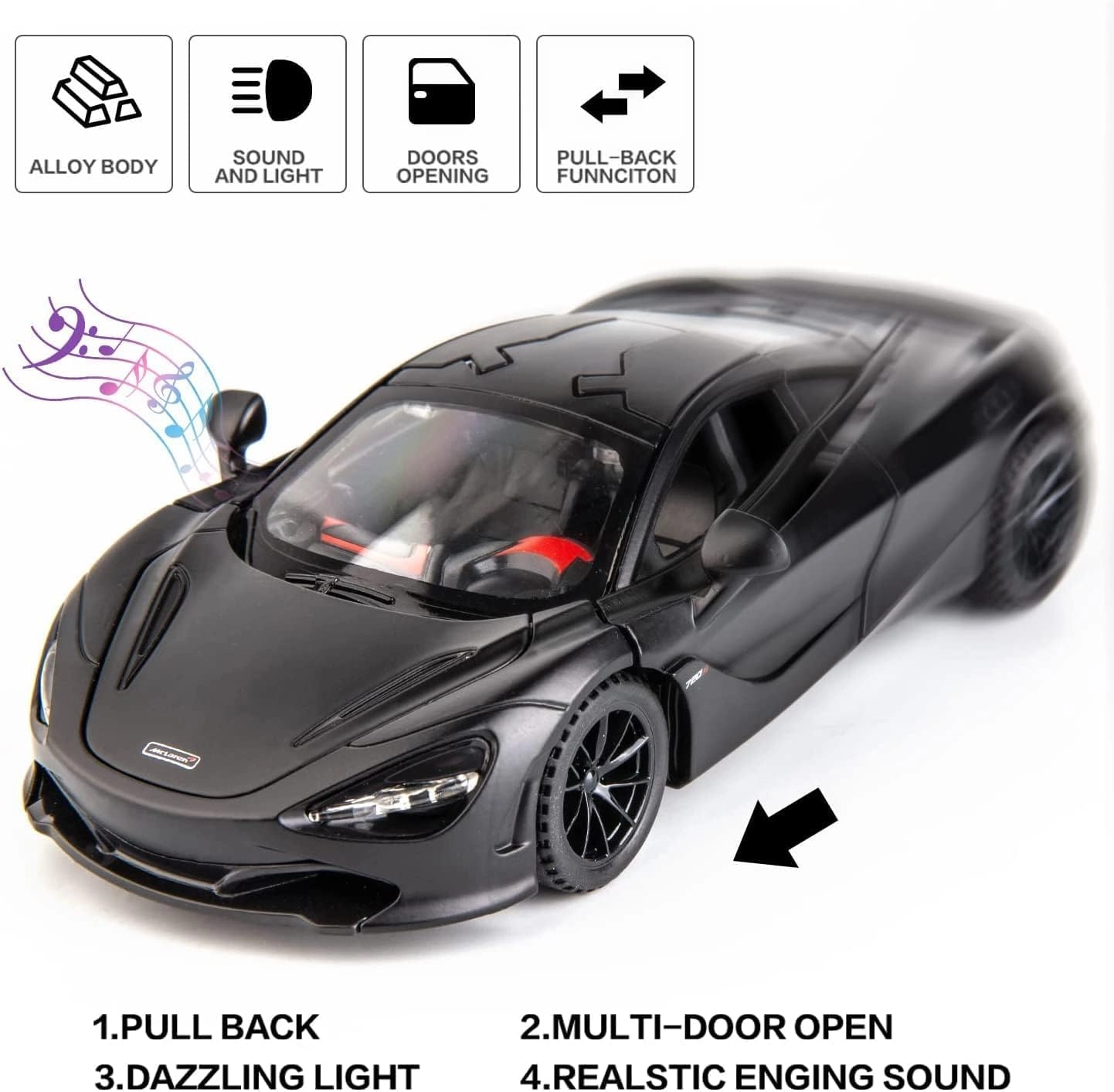MCLAREN 720s - 1:32 1pcs