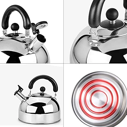 Stovetop Induction Whistling Kettle - 5L