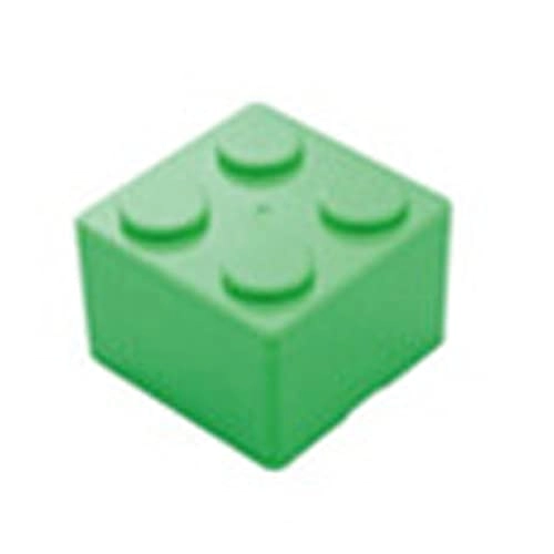 Building Block - Green #06 Plastic