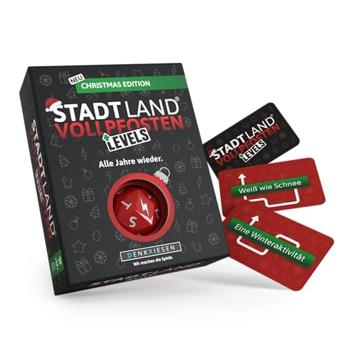 Stadt Land Vollpfosten Levels: Christmas Edition (German)