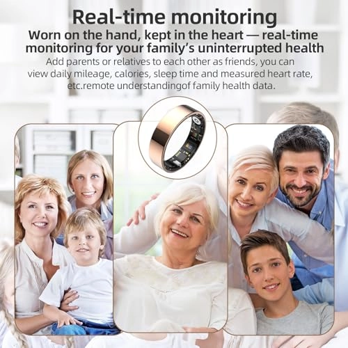 Smart Ring Pro - 8 Sport Modes Heart Rate Blood Oxygen