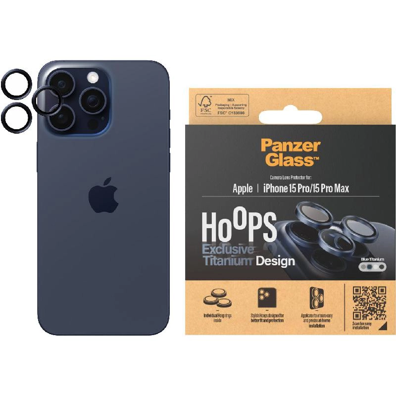 Hoops Camera Lens Protector - for iPhone 15 Pro/iPhone 15 Pro Max