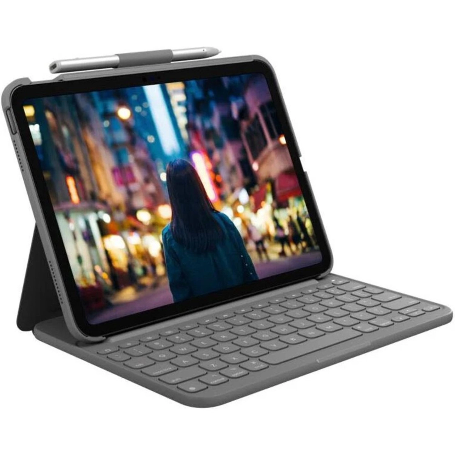 Logitech Keyboard Case with Pencil Holder for iPad 10th Gen