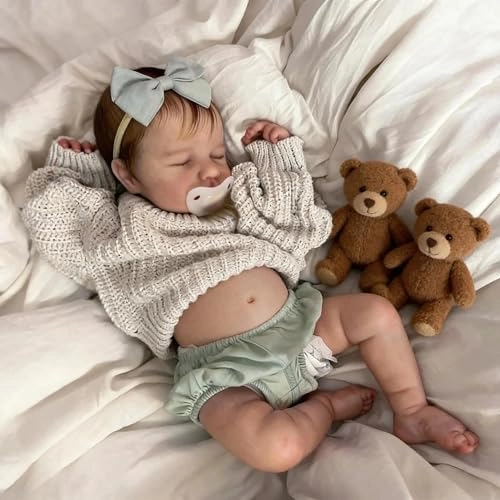 Reborn Baby Doll - 20 in Silicone Vinyl Ages 7+
