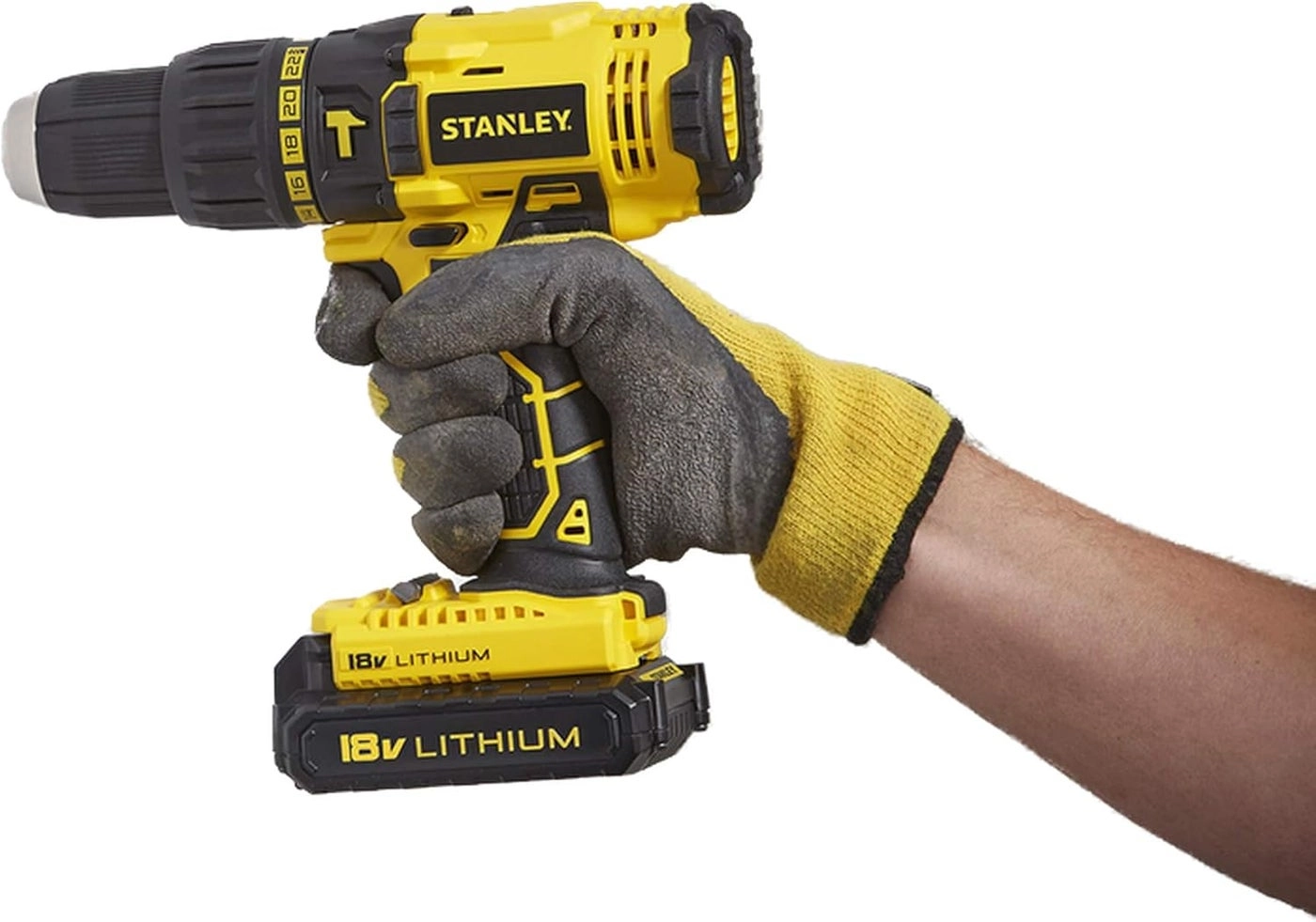 Cordless Hammer Drill - 18V 45Nm 2 x 1.5 Ah Li-Ion