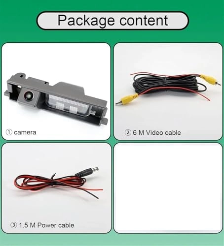 Rear View Camera - Night vision Wire AHD 720P