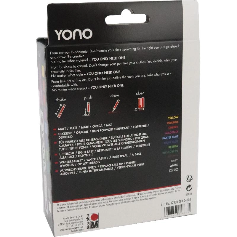YONO - Assorted Color 1.5 - 3.0 mm
