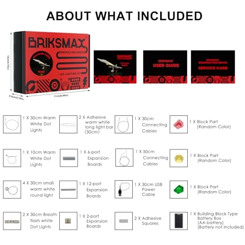 Lighting Kit for LEGO Icons Concorde 10318