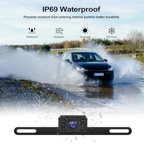 Wireless Rear View Camera Kit - Night Vision Wireless 1080P