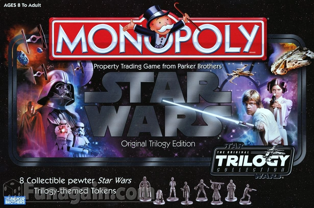 Hasbro Monopoly: Star Wars Original Trilogy Edition
