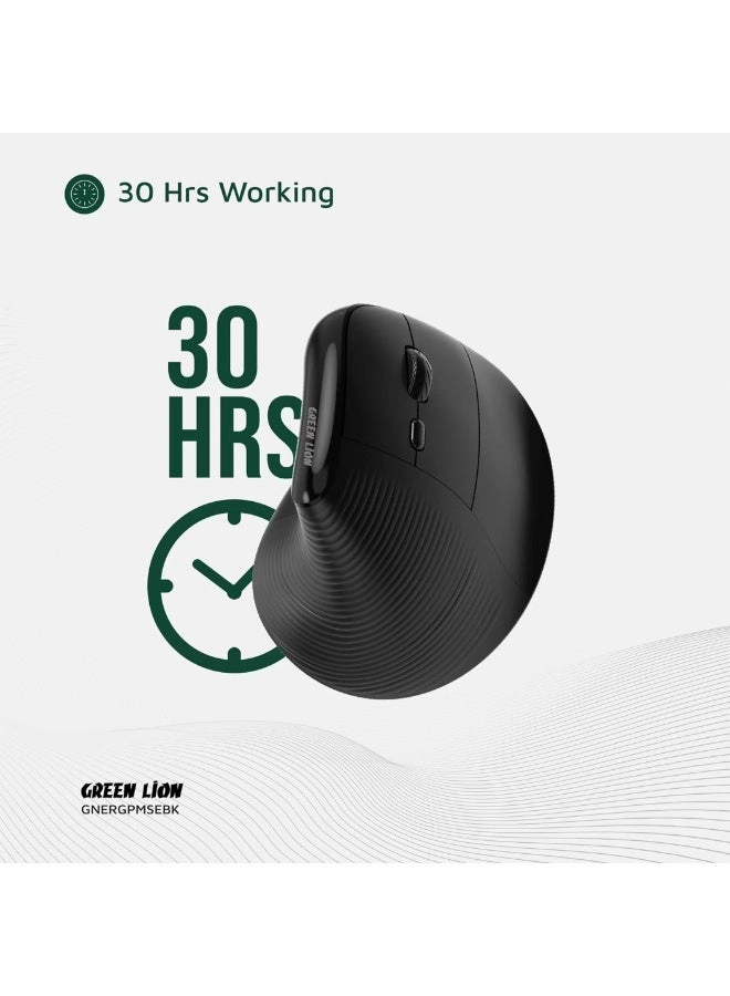 Ergo Grip Vertical Mouse - 2.4 GHz Bluetooth