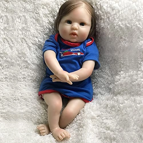 Rebirth Baby Doll - 20 Inch Vinyl Cotton Body Blue Eyes