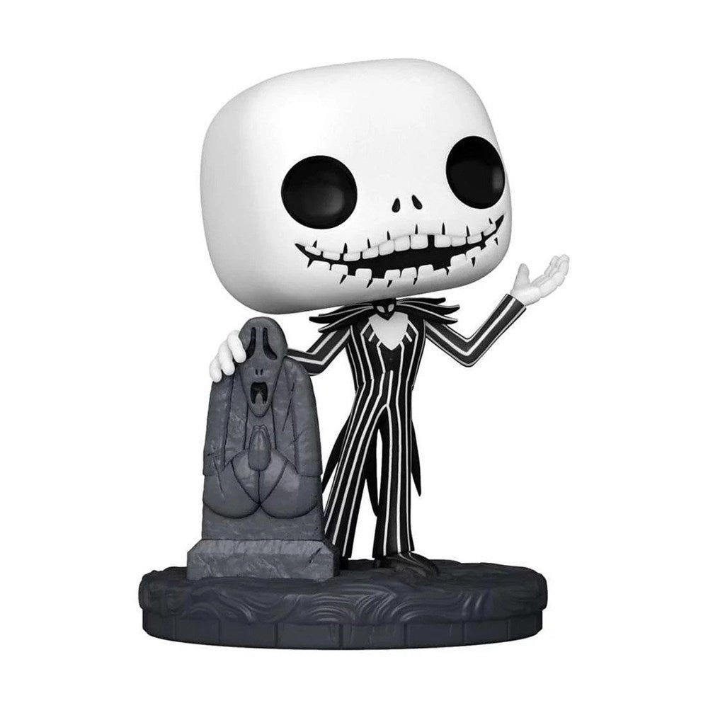FUNKO TOYS Jack - The Nightmare Before Christmas 30th - Vinyl Figure With Gravestone (10.2 cm) (FU72312)