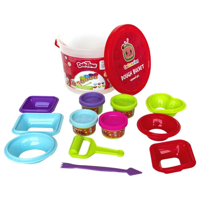 DohTime Cocomelon Mega Dough Bucket - 3 +