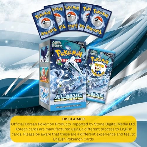 Paldea Evolved Snow Hazard Booster Box - Korean 150pcs