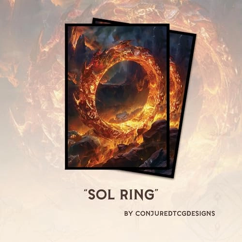 Sol Ring MTG Card Sleeves - 104 pcs