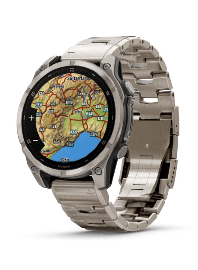 Fenix 8 47mm Titanium GPS