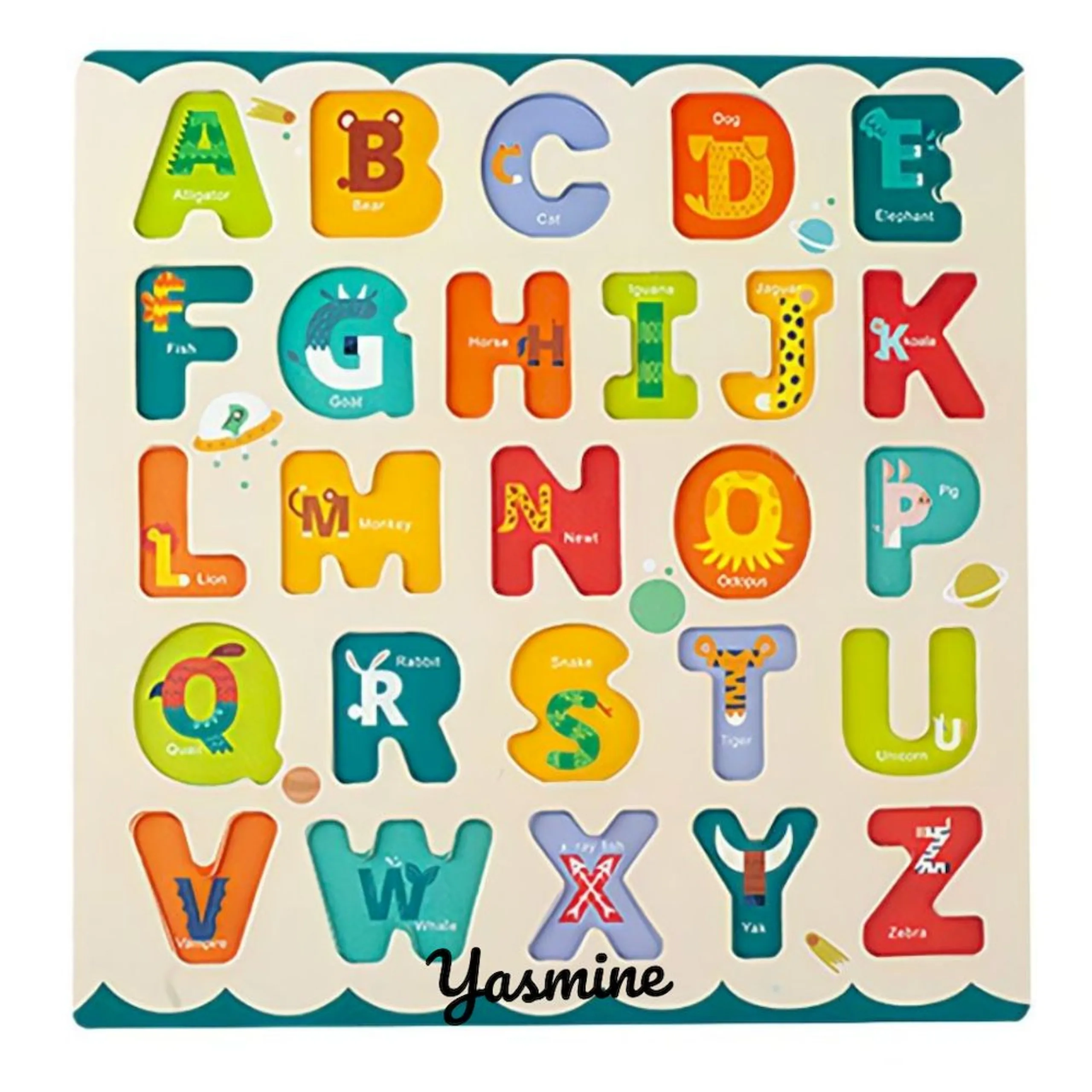 Phyllis Alphabet Montessori Practice Puzzle - 2+ Years 26 piece(s)