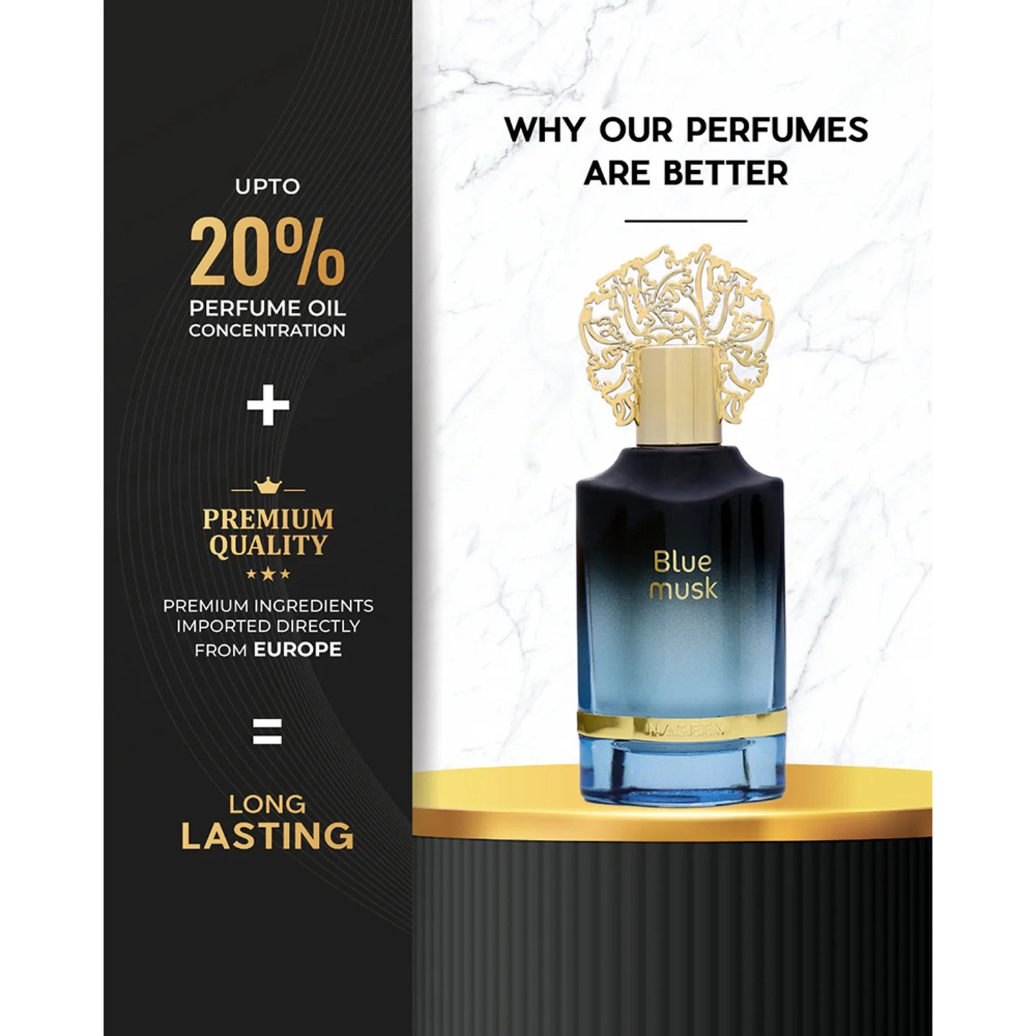 Blue Musk Eau de Parfum - 55 ml