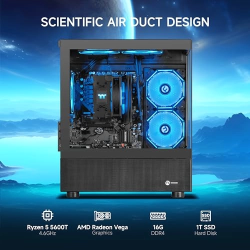 Soul Gaming PC Desktop - 5600GT 16GB 1TB