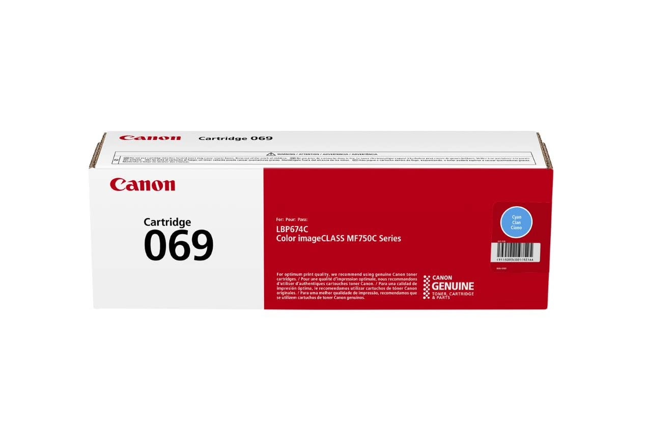 Canon 069 Toner Cartridge - Cyan