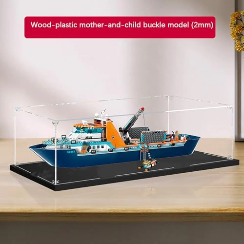 Acrylic Collectibles Display Case - 75x25x25 cm 2mm