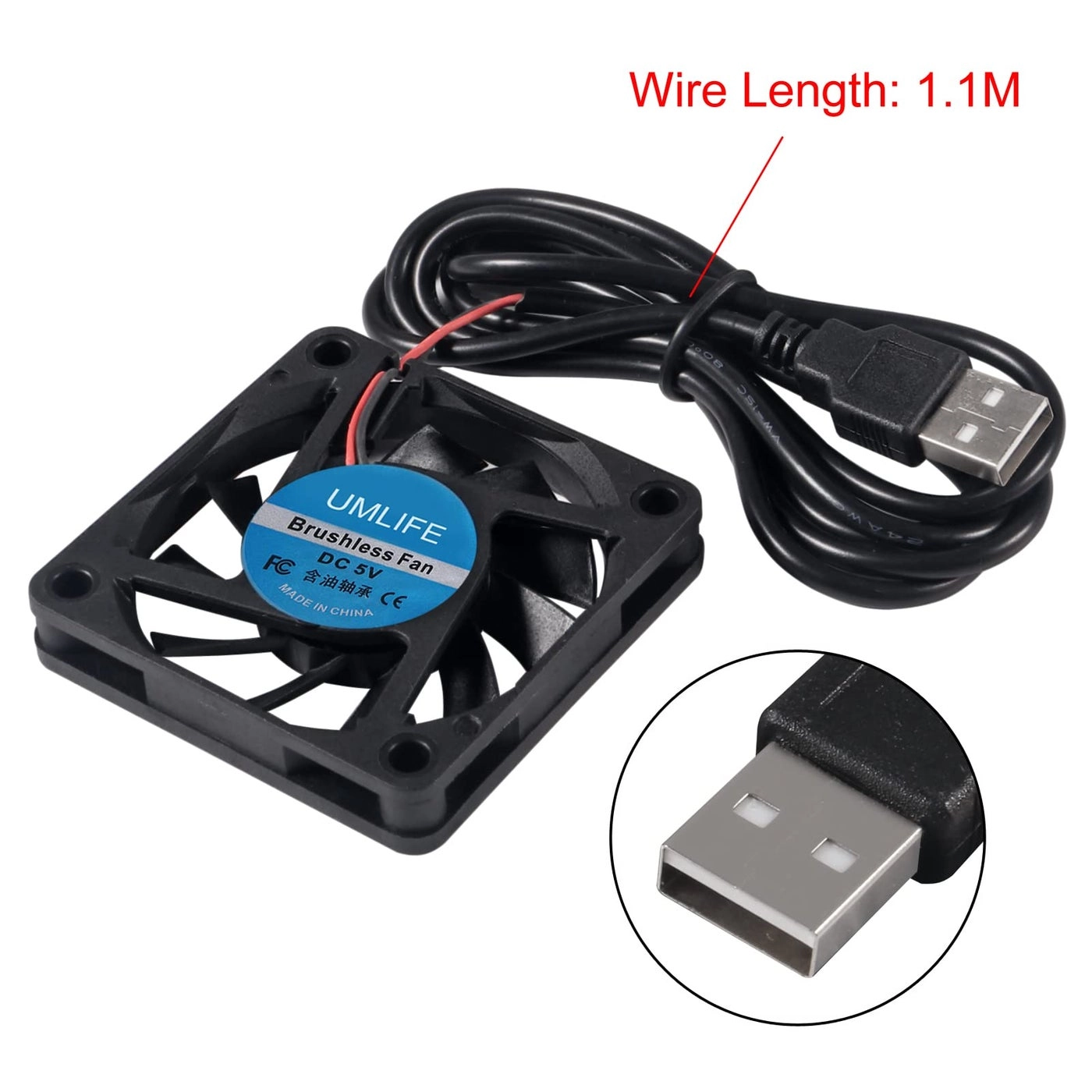 USB Fan - 4 fan(s) 60mm